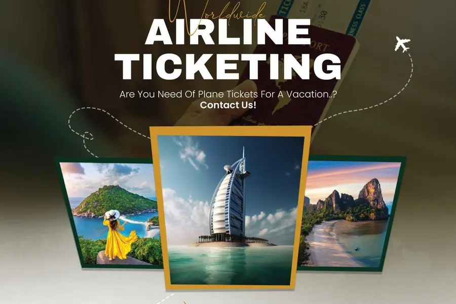 Worldwide airline ticket booking service from Amigo Travel Dubai